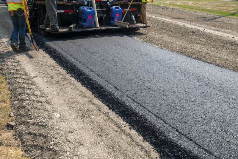 Resurfaced Asphalt Road